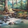 A Quiet Place - Pastel Paintings - By Bill Puglisi, Impressionistic Painting Artist